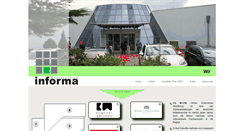 Desktop Screenshot of informa-messezentrum.de